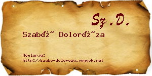 Szabó Doloróza névjegykártya